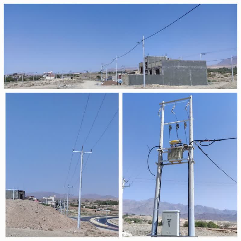 پایان پروژه برقرسانی به مسکن ملی طرقرود نطنز با هزینه ۲۲ میلیارد ریال