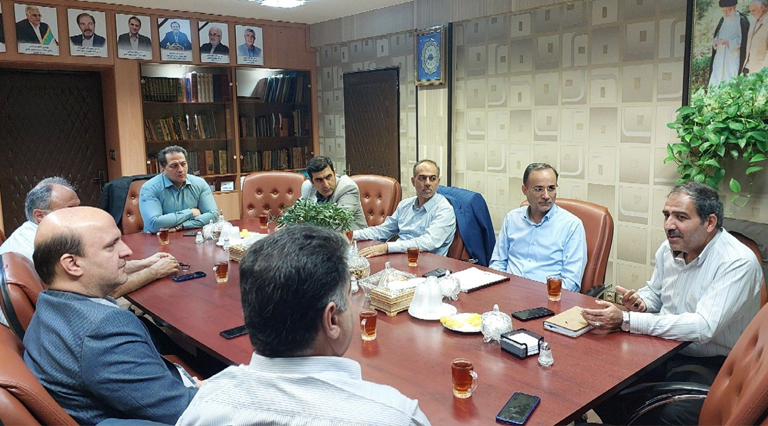 نشست معاون تجاری شرکت مخابرات ایران با مدیران مخابرات منطقه اصفهان