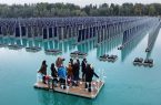 راه‌اندازی بزرگترین نیروگاه خورشیدی شناور عمودی در آلمان