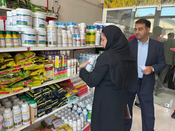 انجام ۱۶۰۰ بازرسی در زمینه توزیع سموم و نهاده‌های کشاورزی اصفهان