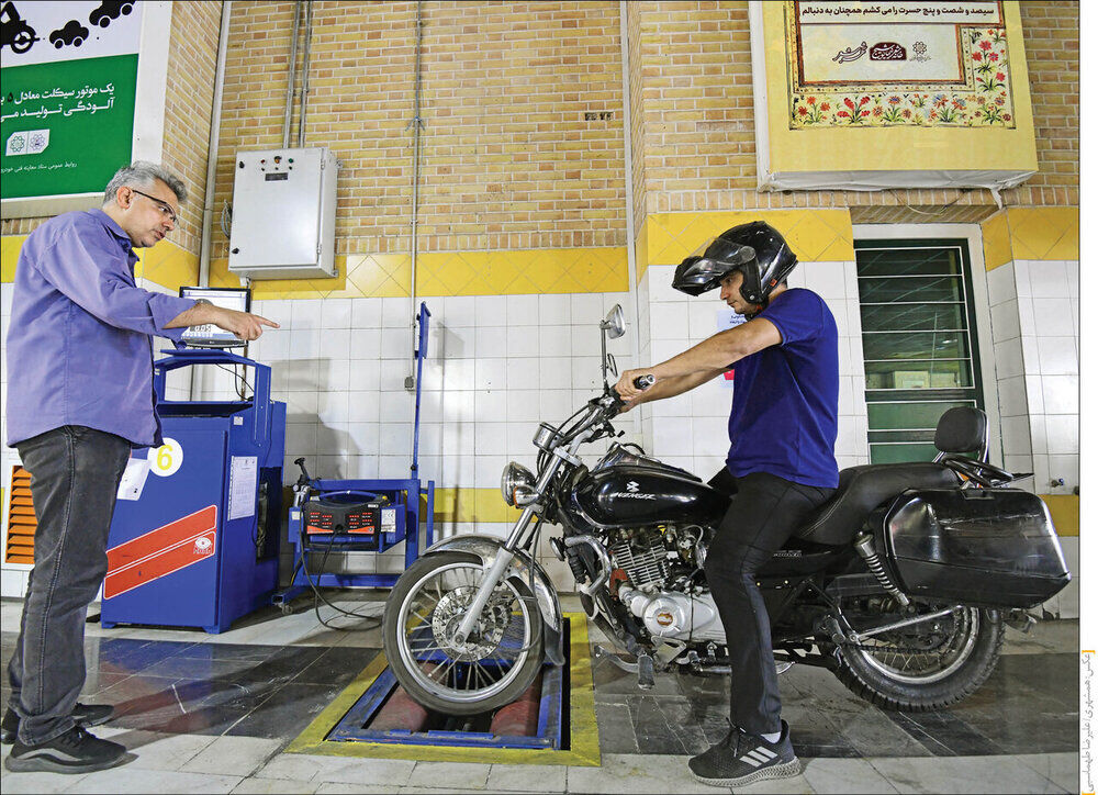 هشت هزار موتورسیکلت از ابتدای سال تا کنون در اصفهان معاینه فنی شدند