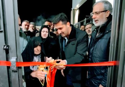 سالن ورزشی «ریحانة النبی» در گلشهر گلپایگان افتتاح شد