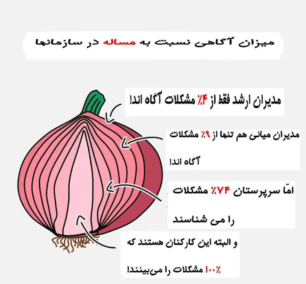 درس های «پیاز» برای اصول مدیریت!