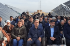 افتتاح نیروگاه خورشیدی با مشارکت ۶۵ بانوی روستایی
