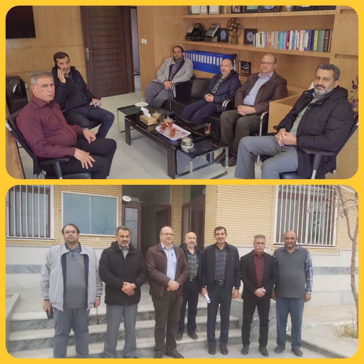 بازدید معاونان شرکت توزیع برق اصفهان از امور برق شهرستان جرقویه