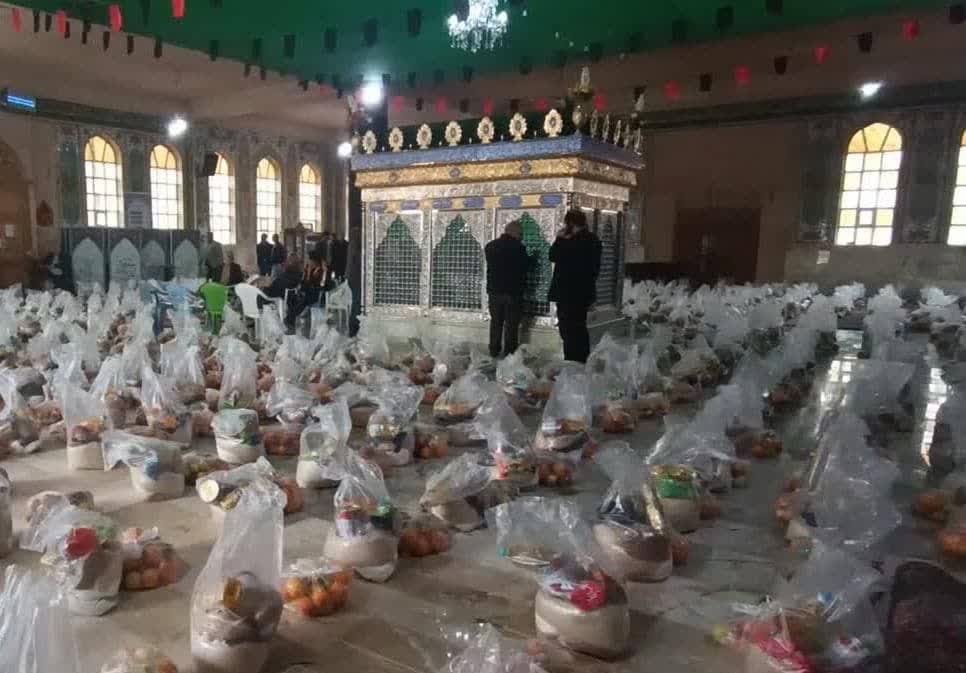 توزیع هزار و ۲۰۰ بسته معیشتی در شهر دیزیچه