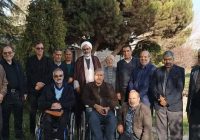 نشست صمیمی جانبازان ۷۰ درصد شهرستان با مسئولین مبارکه