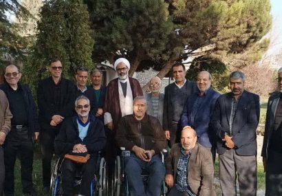 نشست صمیمی جانبازان ۷۰ درصد شهرستان با مسئولین مبارکه