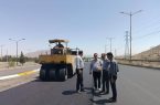 آغاز بهره‌برداری از پروژه آسفالت بلوار امیرکبیر شهر مبارکه