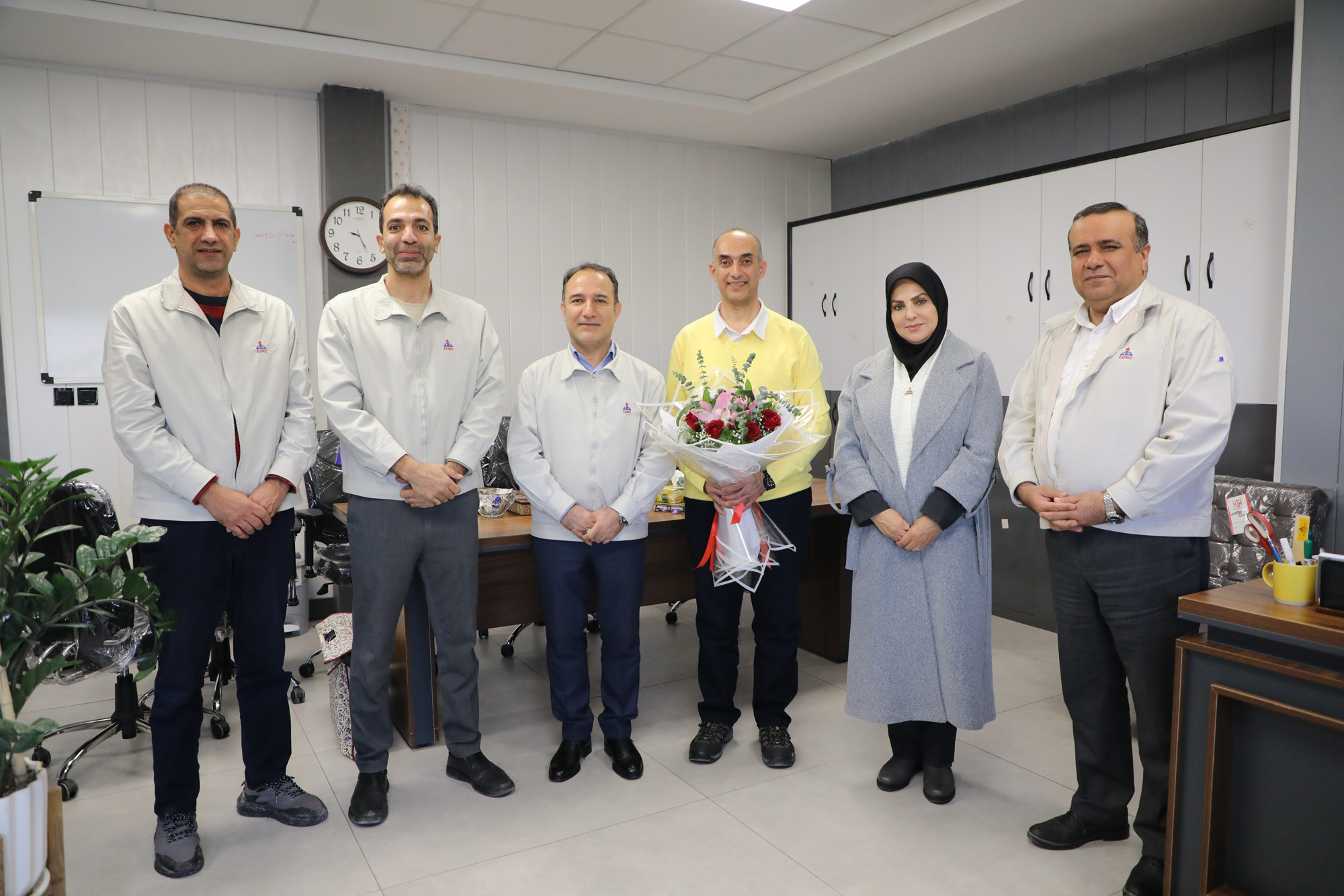 دیدار مدیران شرکت پالایش نفت اصفهان با همکاران مسیحی