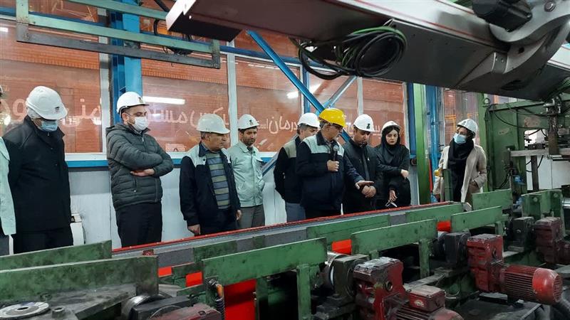 بازدید مسئولان سازمان بورس از ذوب‌آهن اصفهان