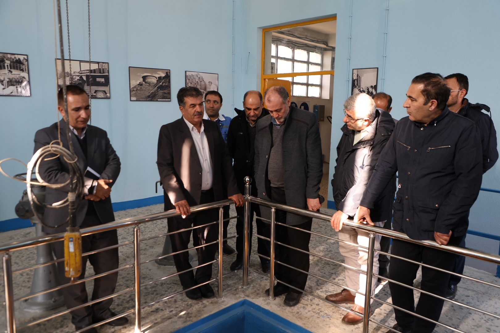 بازدید مدیران آبفای آذربایجان شرقی از تاسیسات و مراکز کنترل از راه دور آبفای استان اصفهان