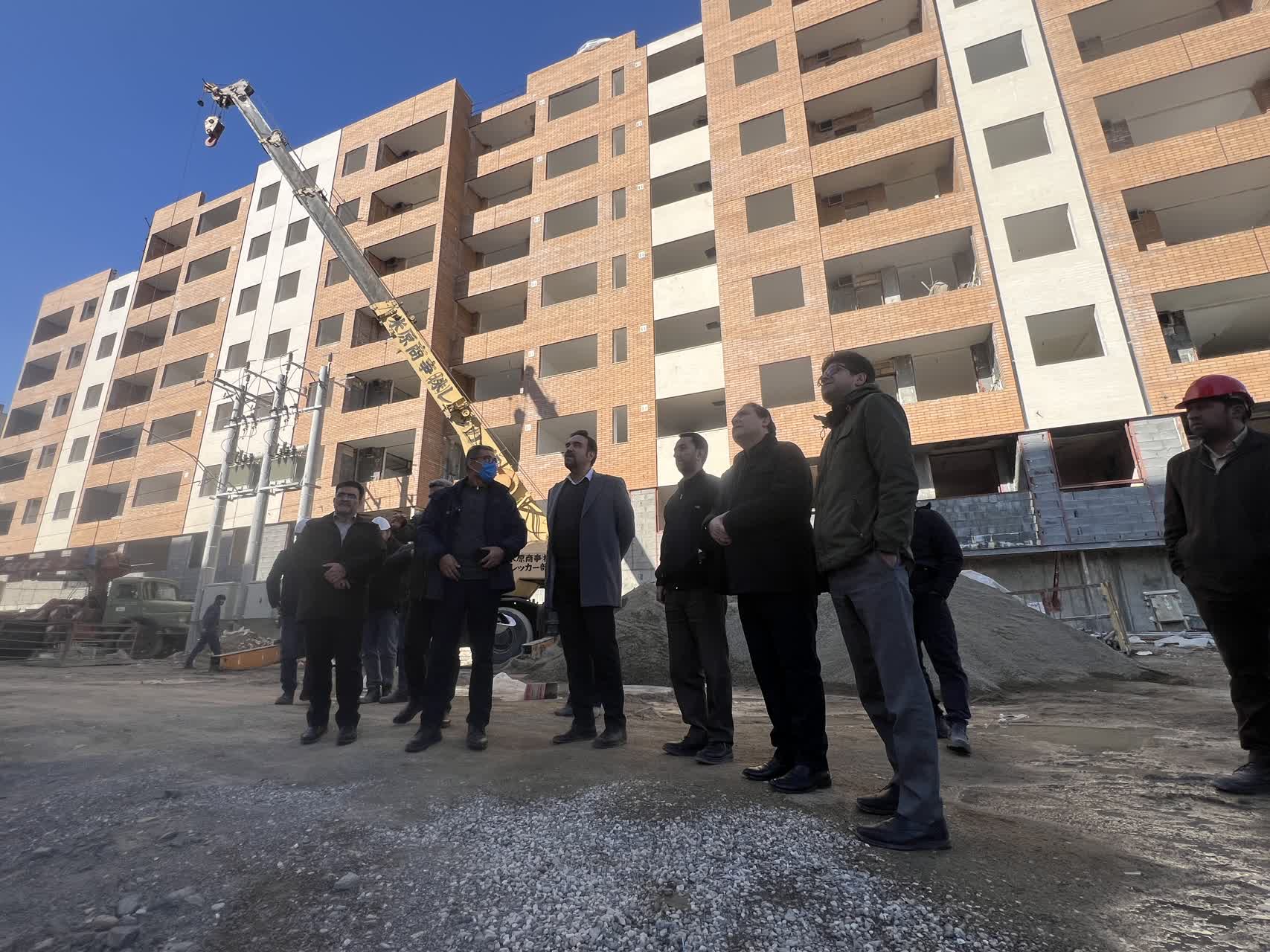 پیشرفت پروژه منظریه خمینی‌شهر زیر ذره‌بین مسئولان بنیاد مسکن