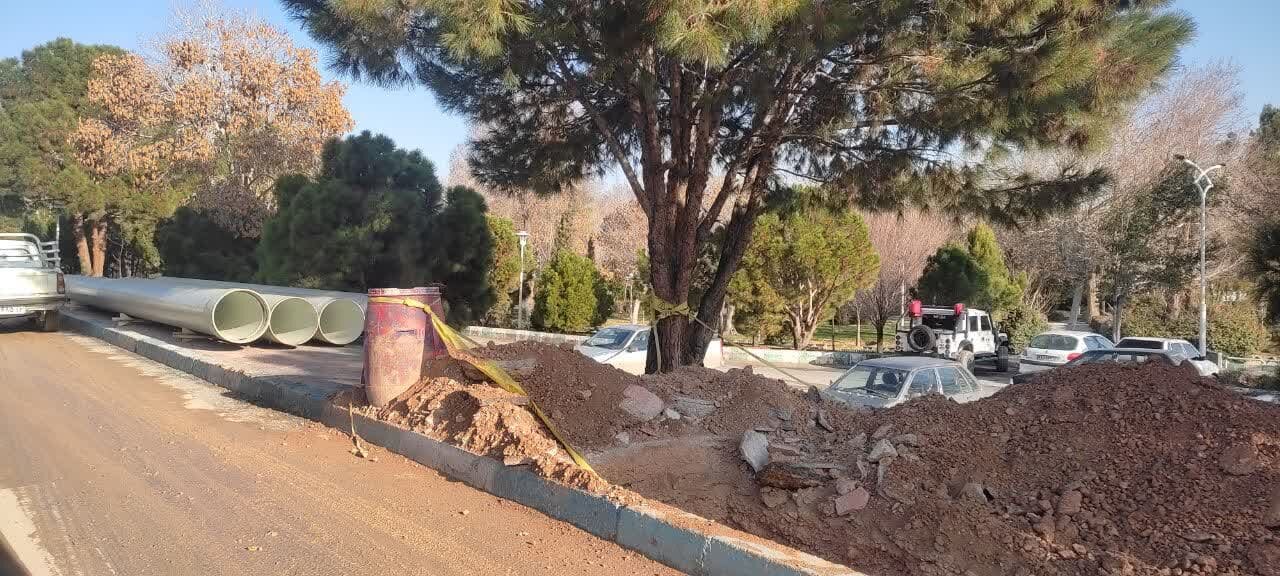 تکمیل رینگ پساب منطقه ۶ اصفهان برای آبیاری فضای سبز