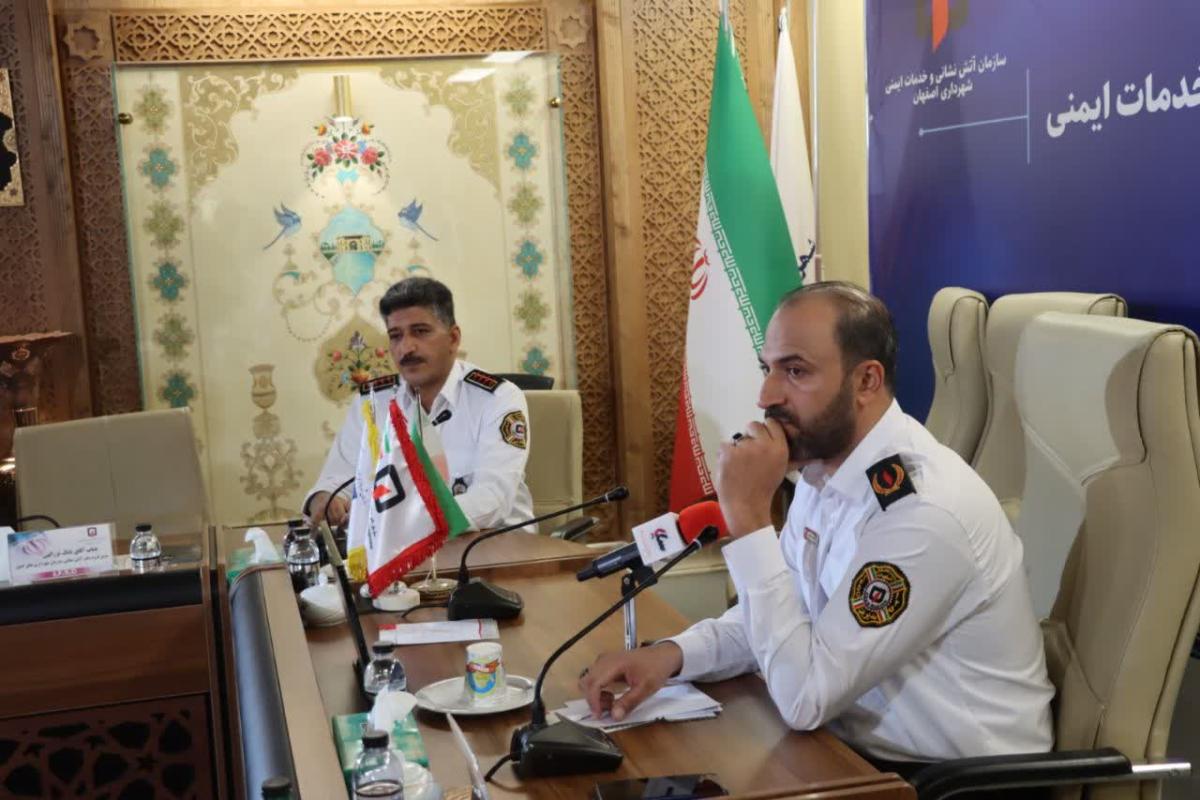 امکان کاهش ۱۴ هزار حریق سالانه اصفهان با تمرکز بر پیشگیری