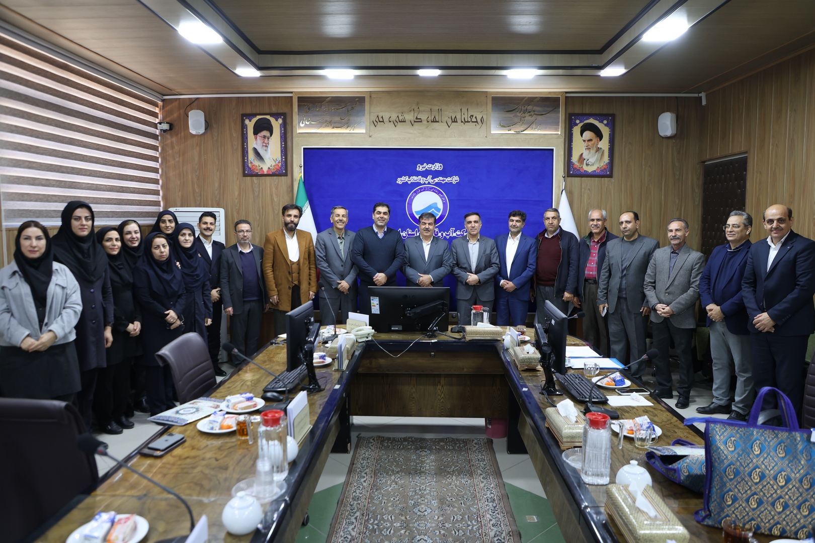 تقدیر از پیشگامان نظام آراستگی محیط کار «7S»در آبفای استان اصفهان