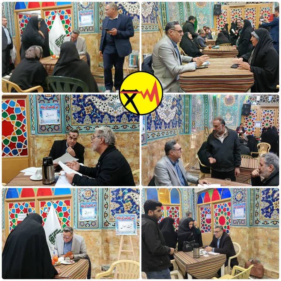 برگزاری میز خدمت دستگاههای اجرایی منطقه ۱۵ اصفهان