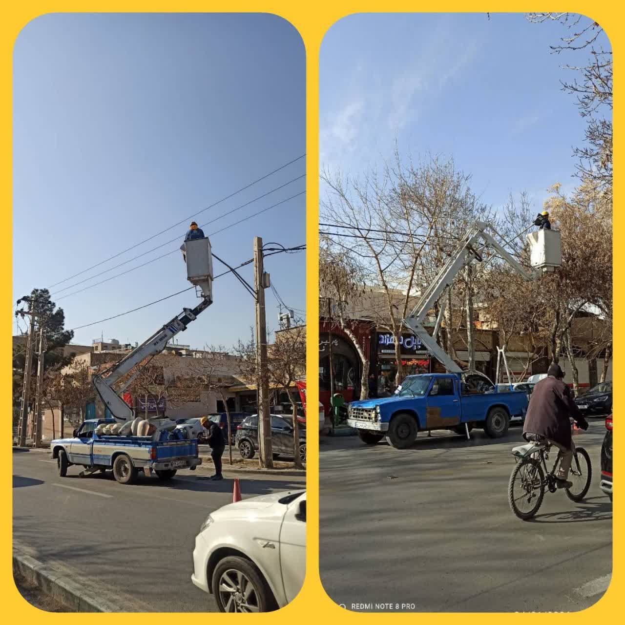 نصب ۱۴۰۰ دستگاه چراغ LED در خیابانها و بزرگراههای شاخص اصفهان
