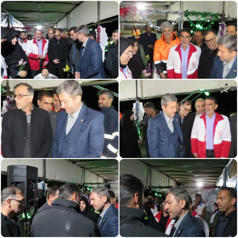 بازدید استاندار اصفهان از ستاد سفر نوروزی شهرستان مبارکه