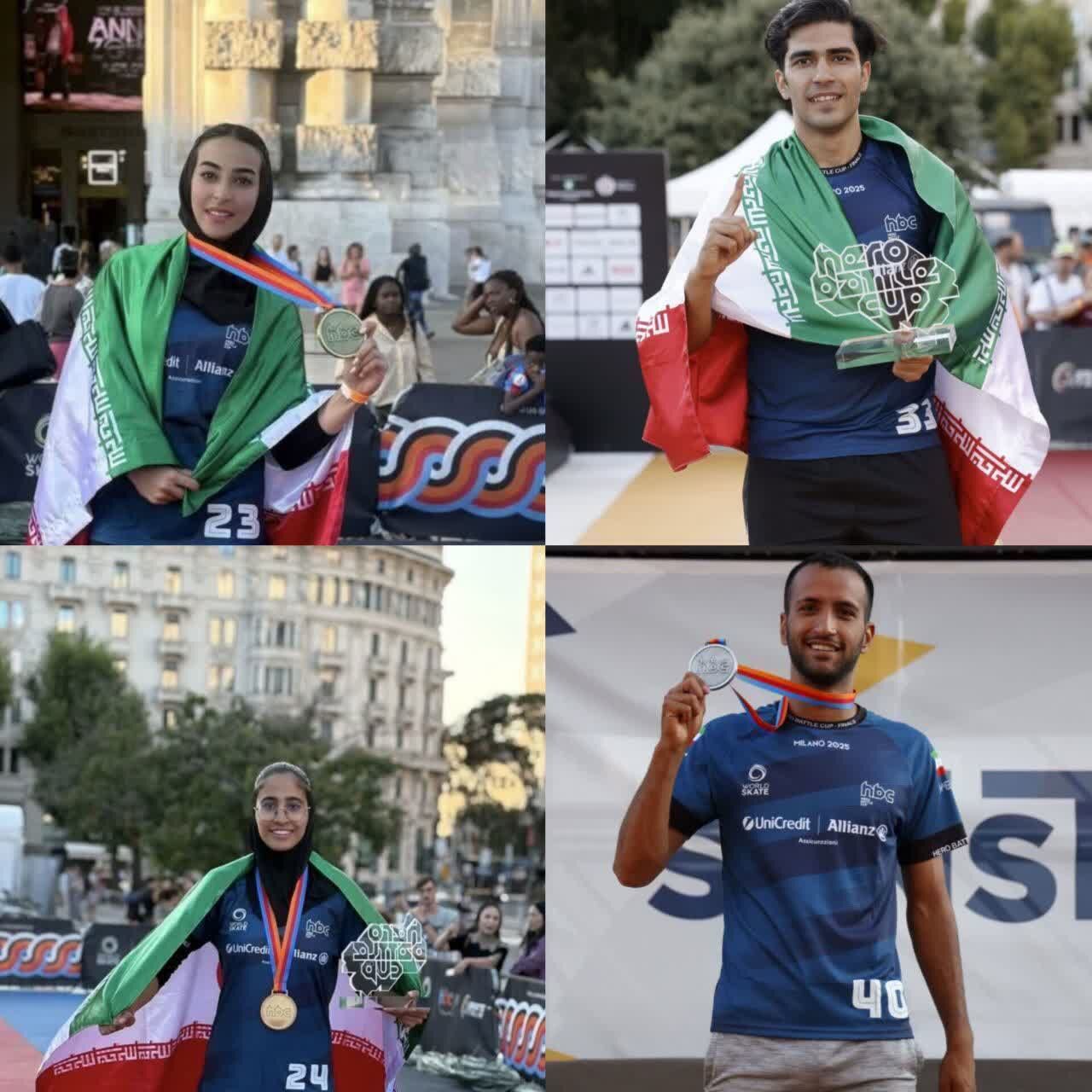 جوایز قهرمانان ملی و جهانی هیات اسکیت استان اصفهان واریز شد