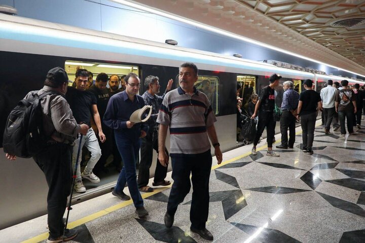 کاهش سرفاصله مترو با توقف موقت فعالیت ۳ ایستگاه متروی اصفهان