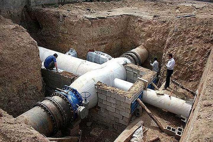عملیات آبرسانی به طرح ۴۰ واحدی روستای ونین اردستان انجام شد