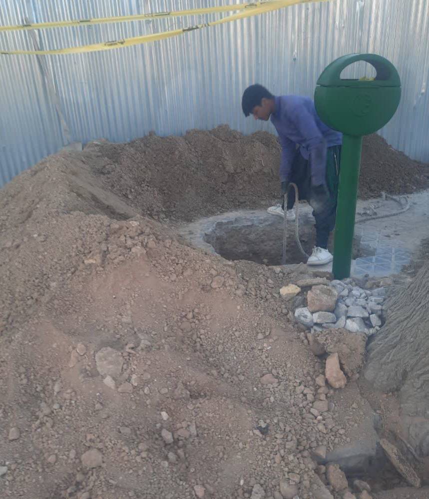 آغاز عملیات اصلاح شبکه جمعآوری فاضلاب خیابان مسجد علی اصفهان