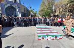 پیکر پاک هشت شهید حملات آمریکایی- صهیونی در مبارکه تشییع شد پیکر پاک هشت شهید حملات آمریکایی- صهیونی در مبارکه تشییع شد