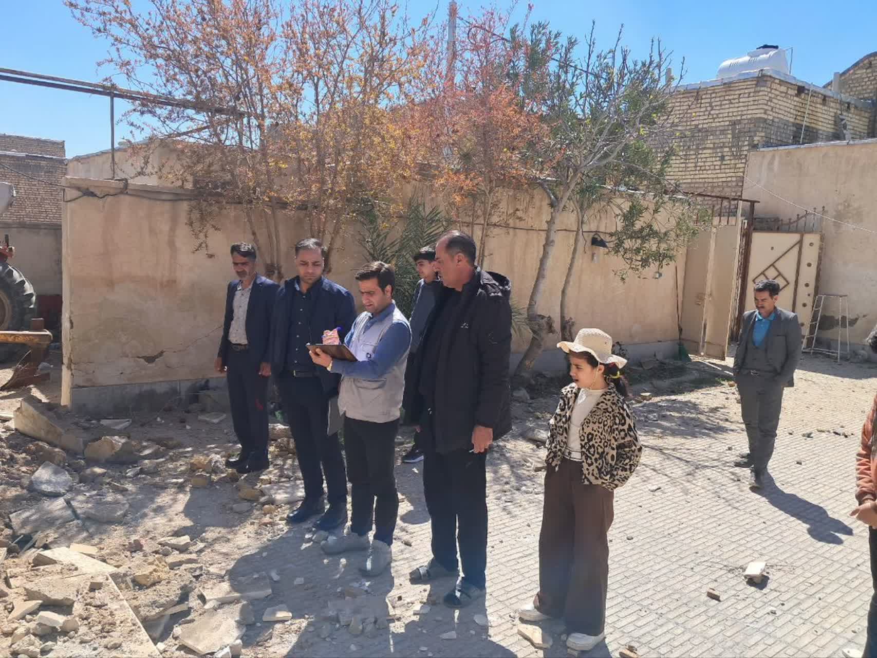 ارزیابی خسارات منازل مسکونی در روستاهای شهرستان اصفهان