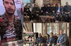 دیدار جمعی از کارکنان شرکت مخابرات منطقه اصفهان با خانواده شهید در جنگ رمضان دیدار جمعی از کارکنان شرکت مخابرات منطقه اصفهان با خانواده شهید در جنگ رمضان