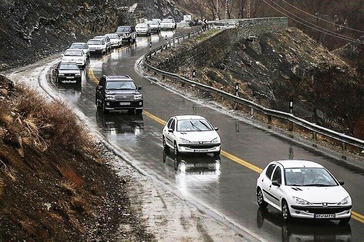 محورهای جنوبی اصفهان لغزنده است