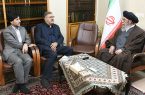 تأکید آیتالله طباطبایینژاد بر پیوند عدالت و سیاست در دیدار با مدیرعامل ذوبآهن تأکید آیتالله طباطبایینژاد بر پیوند عدالت و سیاست در دیدار با مدیرعامل ذوبآهن