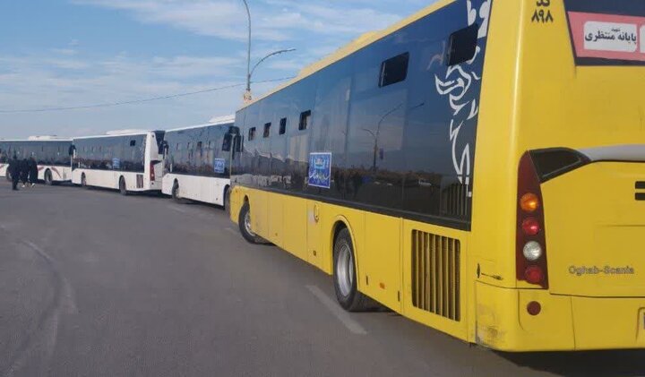 سرویس اتوبوس برای باغ رضوان از میدان قائمیه اصفهان برقرار شد