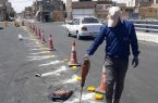 نصب تجهیزات و خطکشی ترافیکی پروژه شهید آیتالله رئیسی اصفهان آغاز شد نصب تجهیزات و خطکشی ترافیکی پروژه شهید آیتالله رئیسی اصفهان آغاز شد