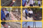بازدید مدیرعامل شرکت توزیع برق شهرستان اصفهان از پروژه فاز نخست فیدرگیری پست ۶۳ کیلوولت شفق