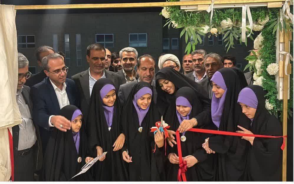 مدرسه ۶ کلاسه کرکوند مبارکه افتتاح شد