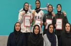 کسب مدال طلای مسابقات شمشیربازی کشور توسط بانوی اصفهانی