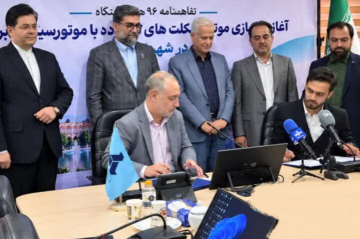 اصفهان پیشگام برقی‌سازی موتورسیکلت‌های فرسوده کشور شد