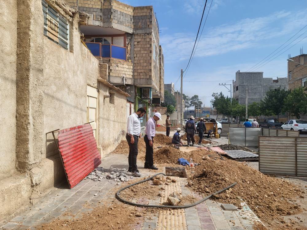 توسعه ۸۰ درصدی شبکه فاضلاب دیزیچه