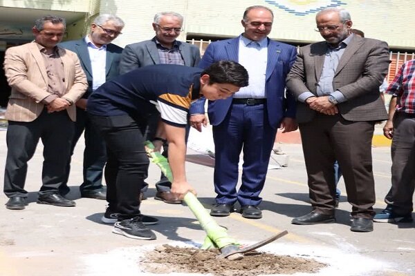 مدرسه ۱۲ کلاسه خیرساز در ناحیه ۵ اصفهان کلنگزنی شد