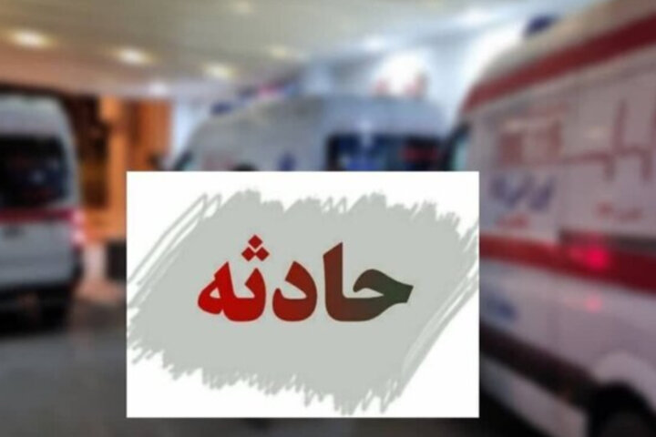 برخورد مینی‌بوس با جدول ورودی ابوزیدآباد ۹ مصدوم داشت