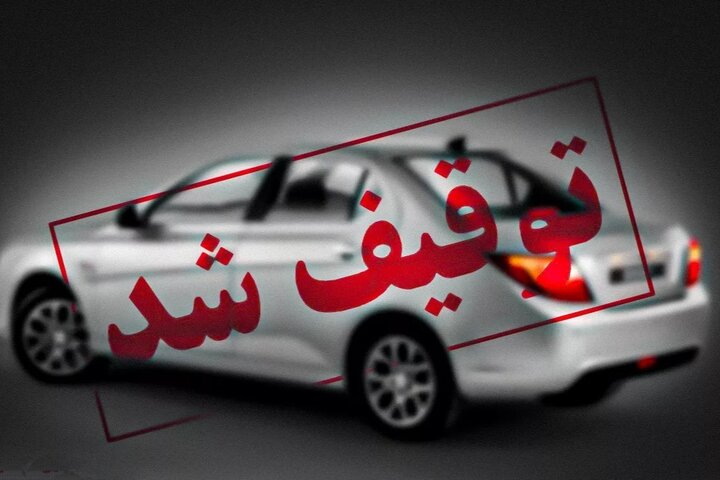 خودروی حامل خوراکی‌های قاچاق در نطنز توقیف شد